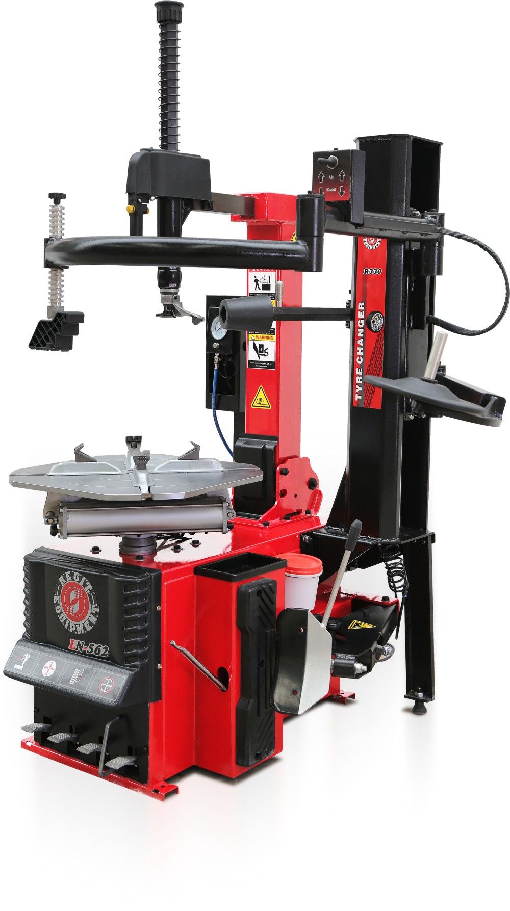 Tire Changer with Help Arm