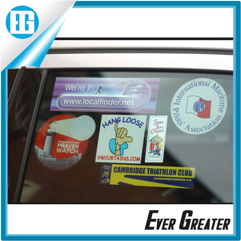 Custom Waterproof Window Sticker for Car Decoration