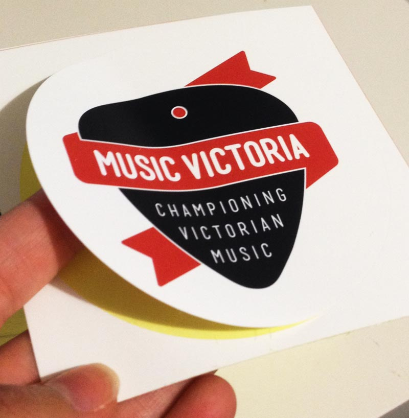 Custom Die-Cut Static Window Decal PVC Vinyl Car Sticker