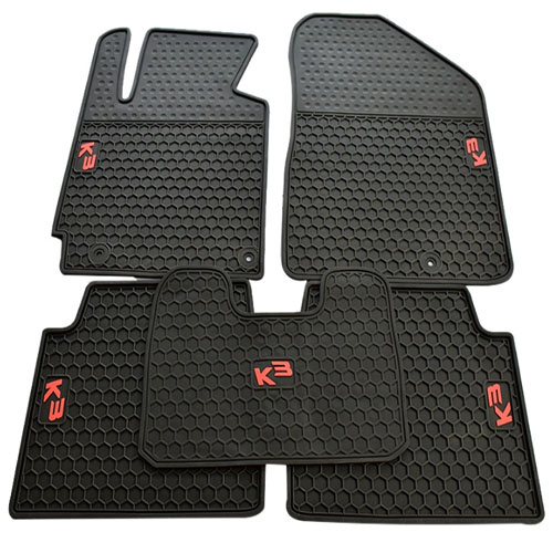 Car Rubber Floor Mat for KIA K3 (Bt1645)