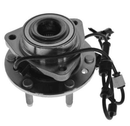 Front Wheel Hub & Bearing for Chevy Trailblazer Gmc SUV W/ ABS 6 Lug (513188) 12413037, 12413257, 15130858, 8124130370, 8151308580