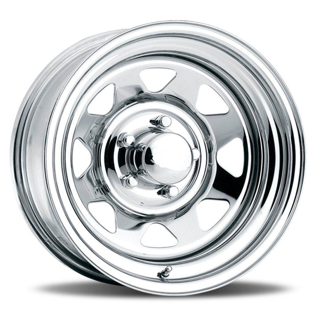 15X10 Triangular Chrome Trailer Wheel 5-114.3
