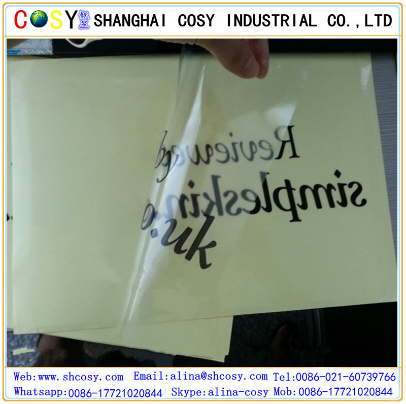Custom Size PVC Self Adhesive Vinyl for Digital Printing
