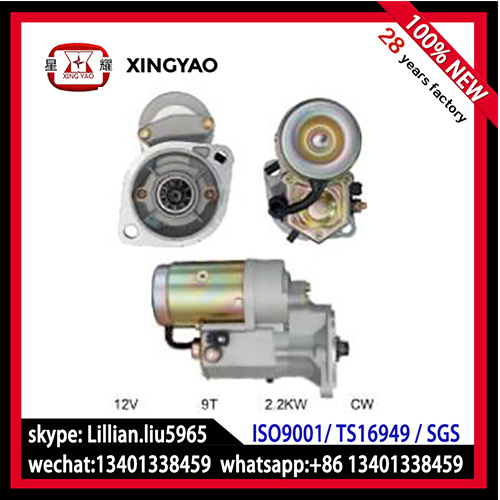 100% New Denso Series Engine Starter Motor for Isuzu (228000-1890)