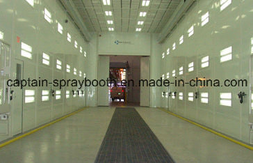 Excellent and High Quality Infrared Heating Long Bus Spray Booth