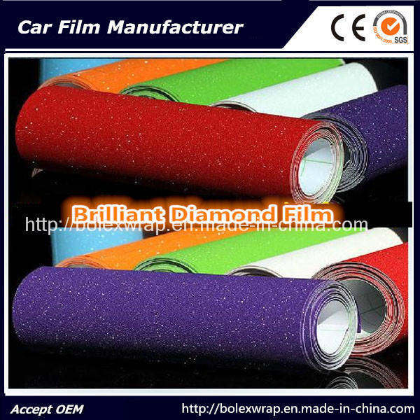 Brilliant Diamond Film, Pearlized Diamond Car Vinyl Car Wrap Vinyl Film