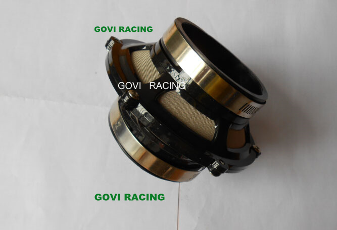 Black Double 3in Inlet Bypass Valve Filter with Stainless Steel