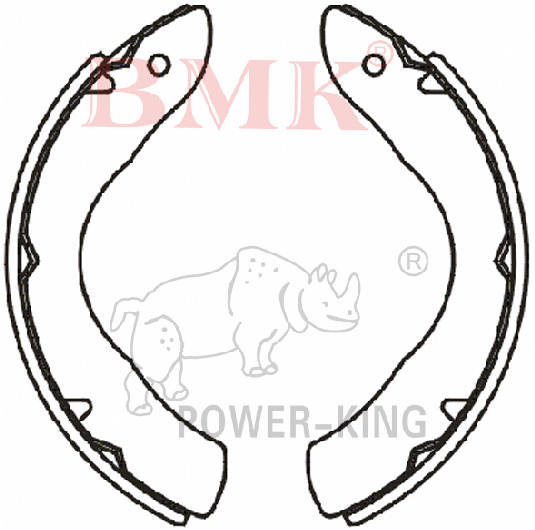 Brake Shoe (K4402) for Isuzu