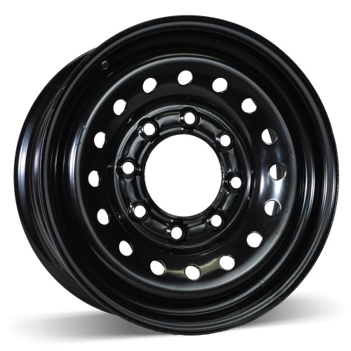 16X6.5 8-165.1 (8-6.5) Black Winter Wheel