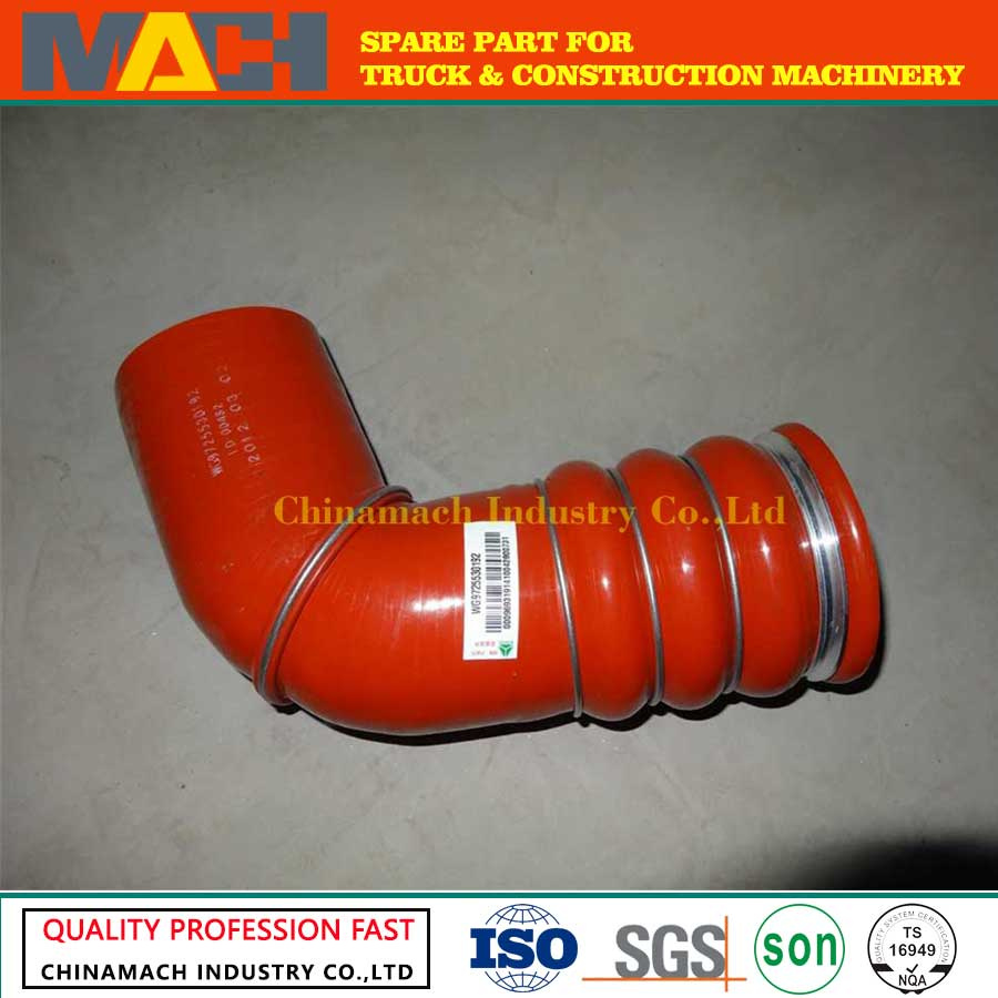 Sinotruk HOWO Parts Engine Parts Intercooler Hose (WG9725530192)
