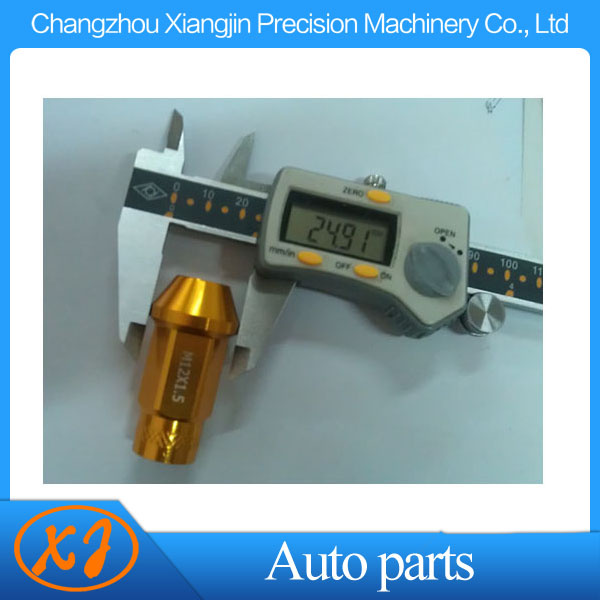 Refit Anodized CNC Aluminum Wheel Bolt Nut