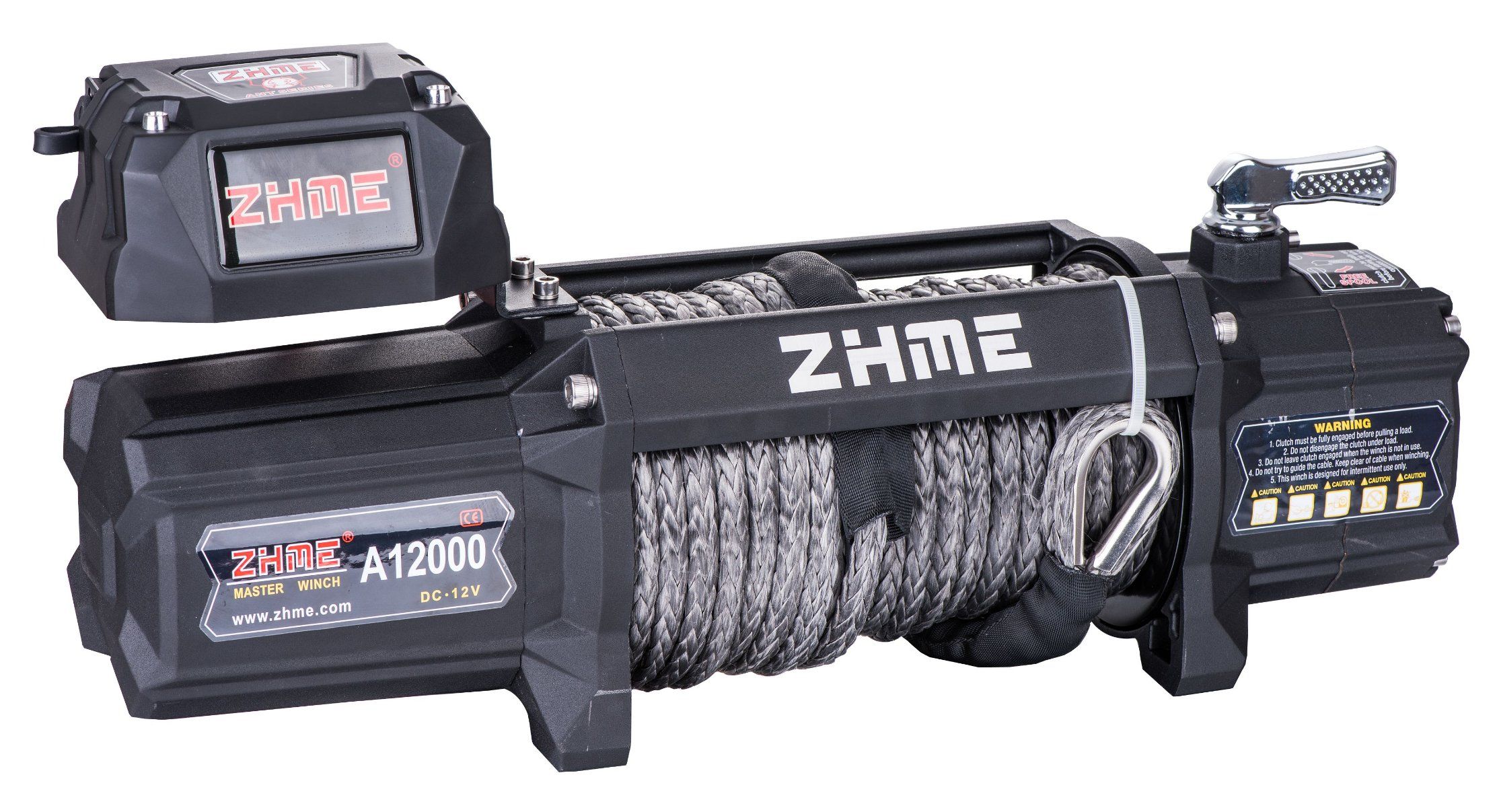 12V Truck Winch with 12000lbs Pulling