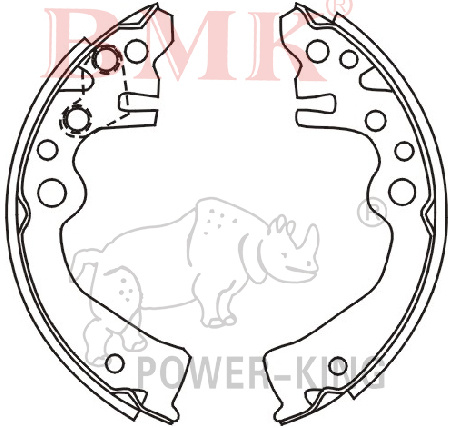 Brake Shoe (K1261) for Nissan