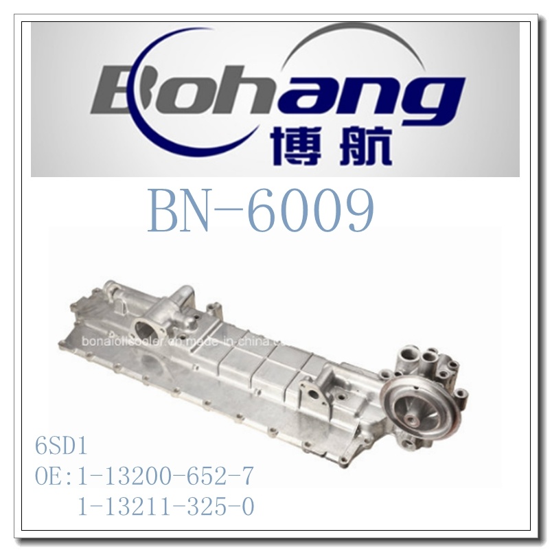 Bonai Engine 6SD1 Spare Part Isu-Zu Oil Cooler Cover (1-13200-652-7/1-13211-325-0)
