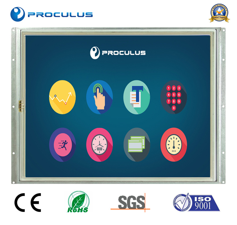 15'' 1024*768 TFT LCM with RS232/RS485