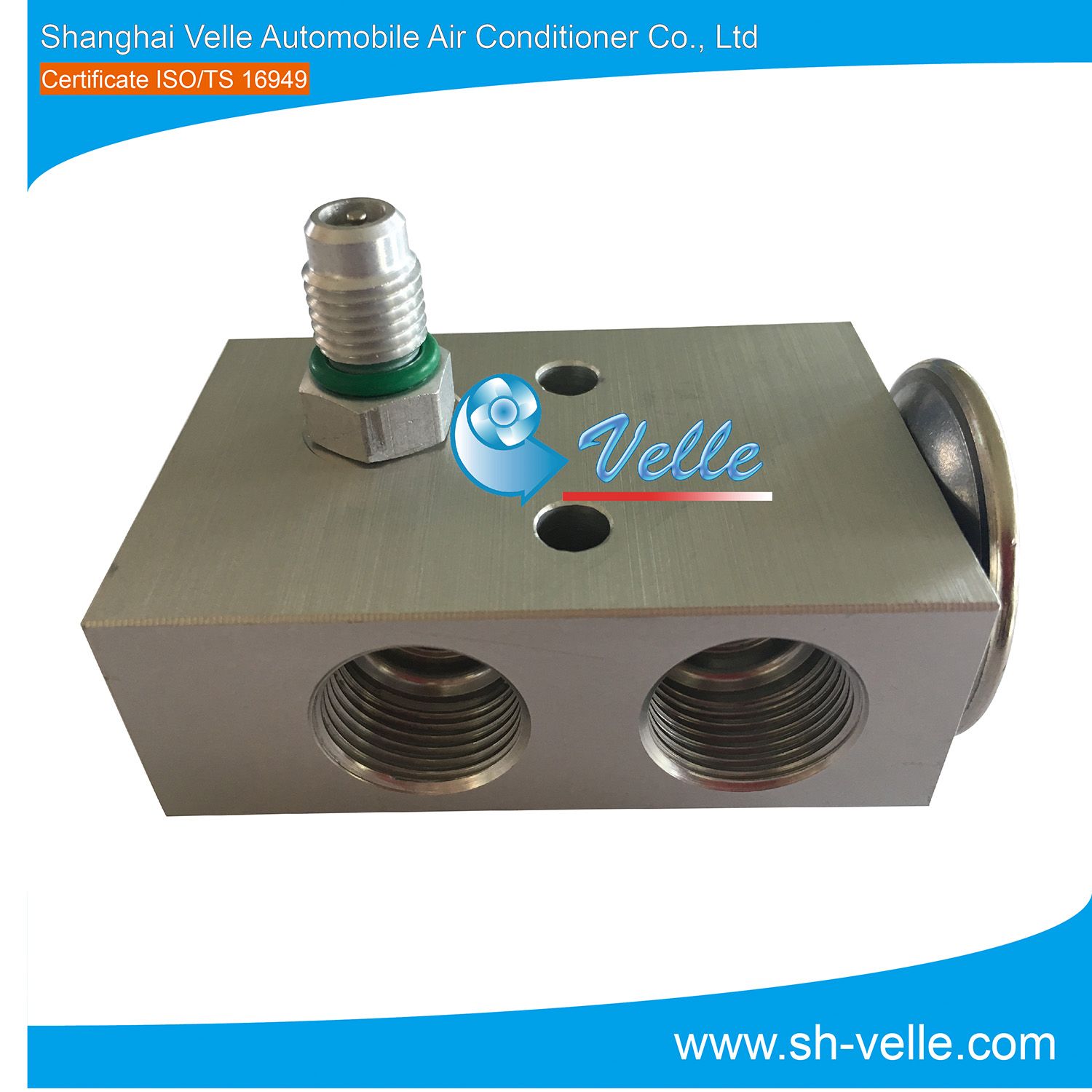 Customized Thermal Aluminum Expansion Valve for Auto AC System OE#589500