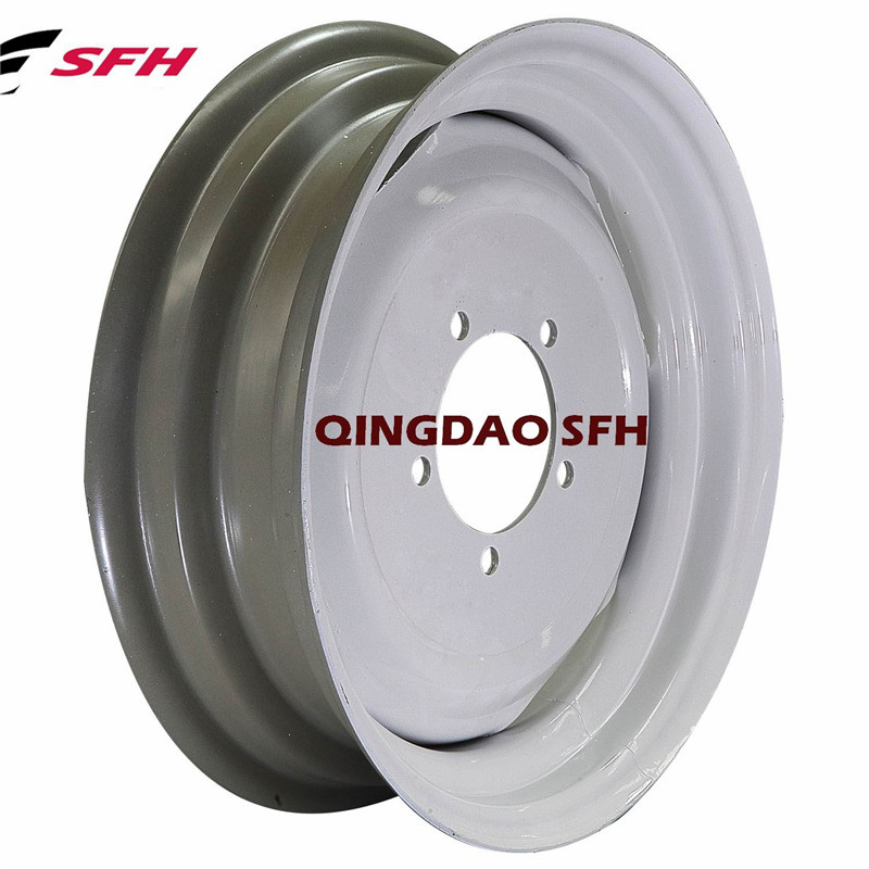 Silver/Black Steel Wheel for Passenger Car (13X4.5 4/114.3)
