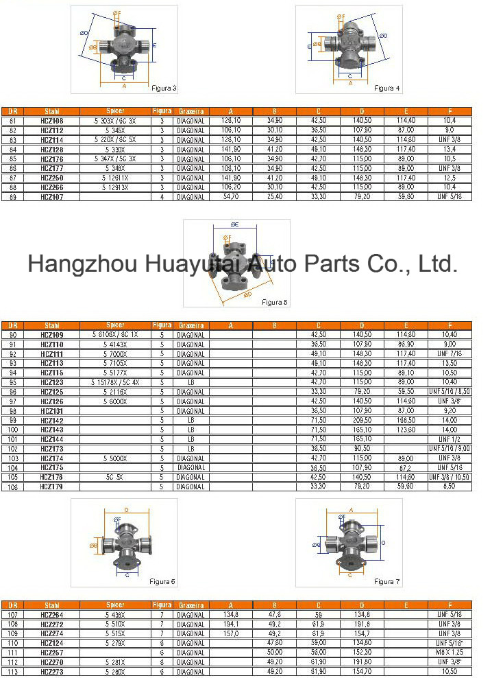 Brasil Universal Joints