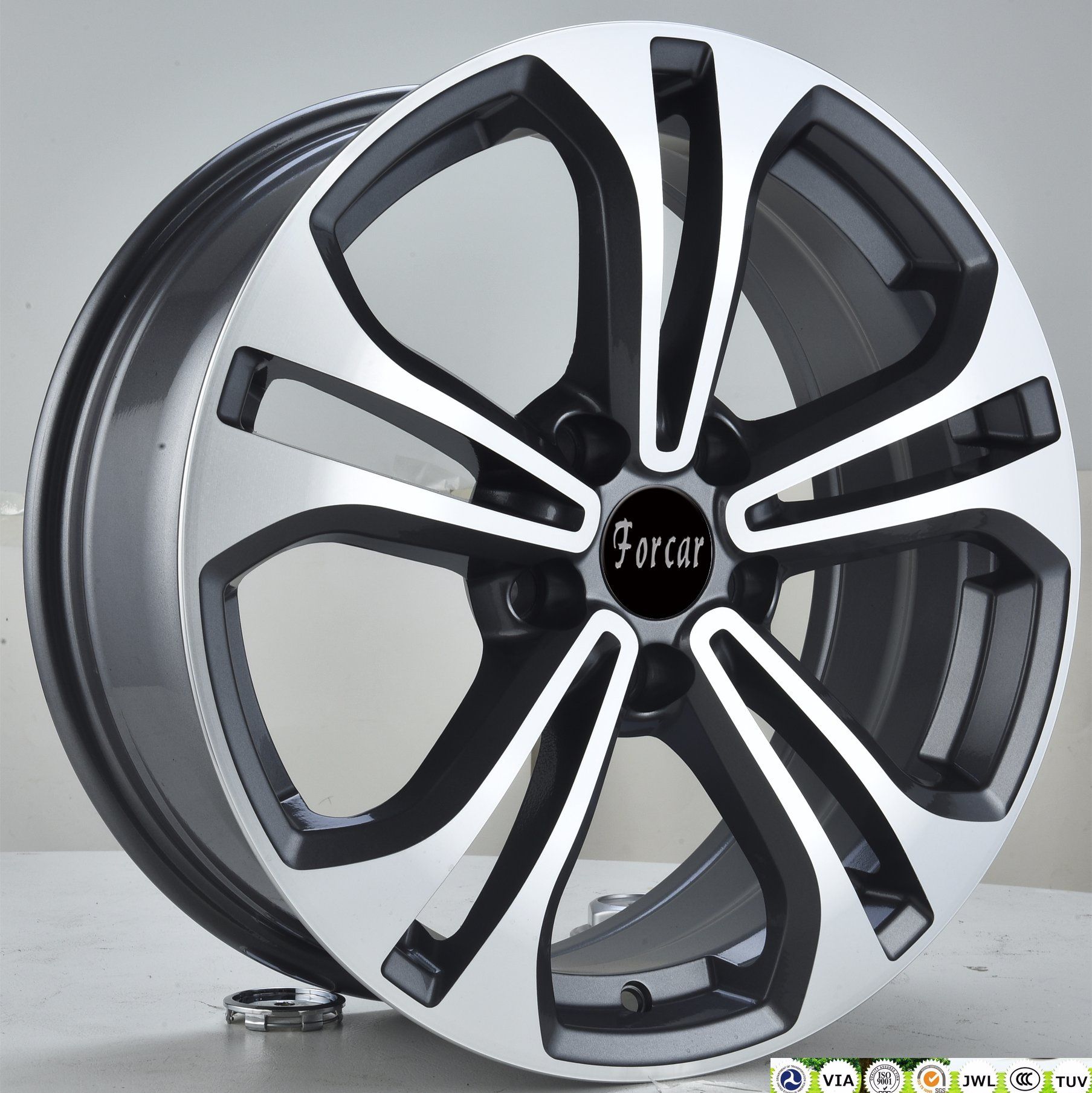 South Korea Car 17*7j Aluminum Replica KIA Alloy Wheels