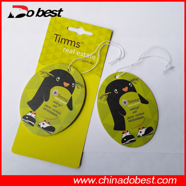 Paper Car Air Freshener Perfume Card