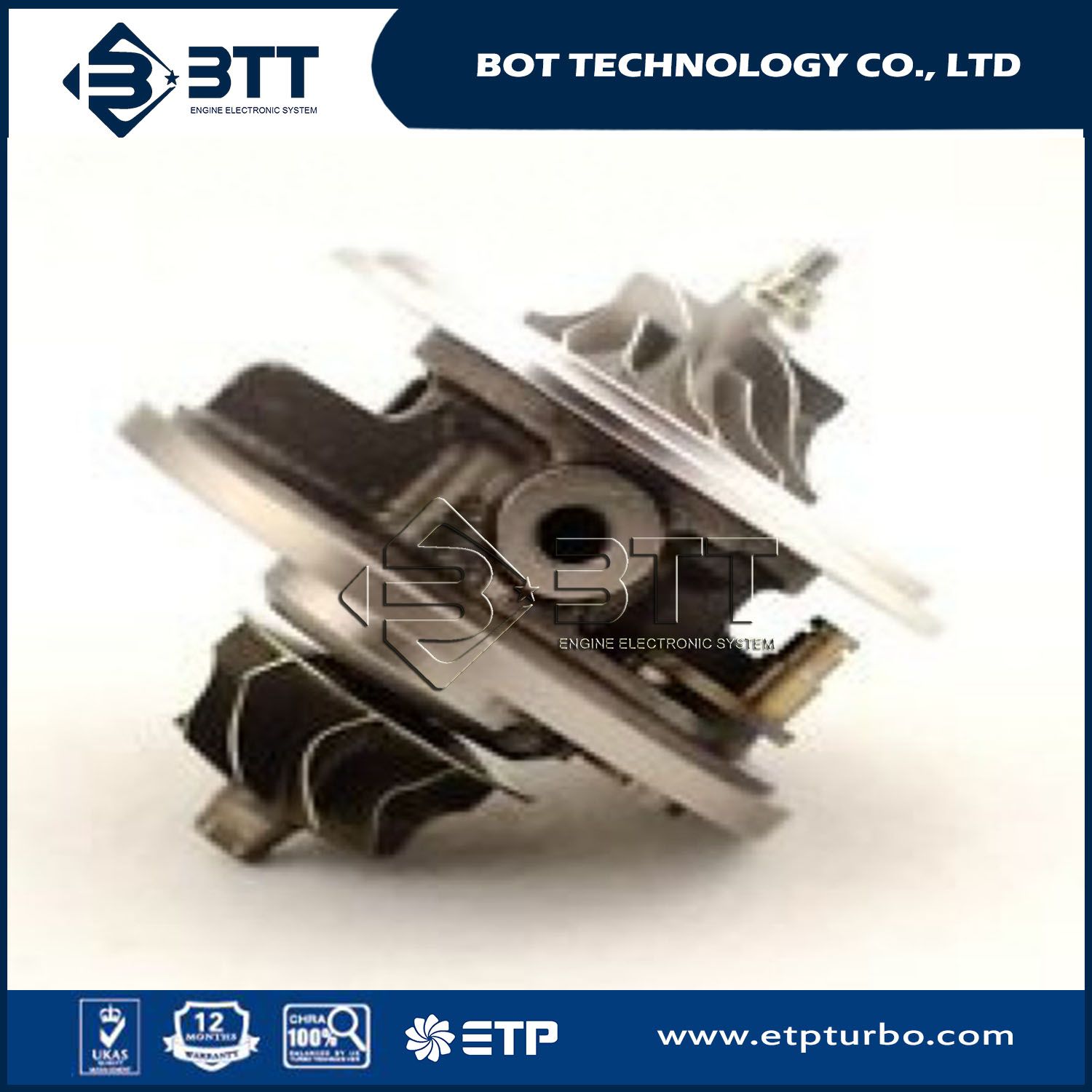 Turbocharger Core Cartridge Chra 452244	Gt1544s	Ford Focus Tddi Bhda/ Bhdb/ VW/ C9DC/ Duratorq