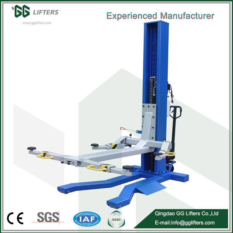 GG Brand Hydraulic Auto Car Lifter Single Post Lift