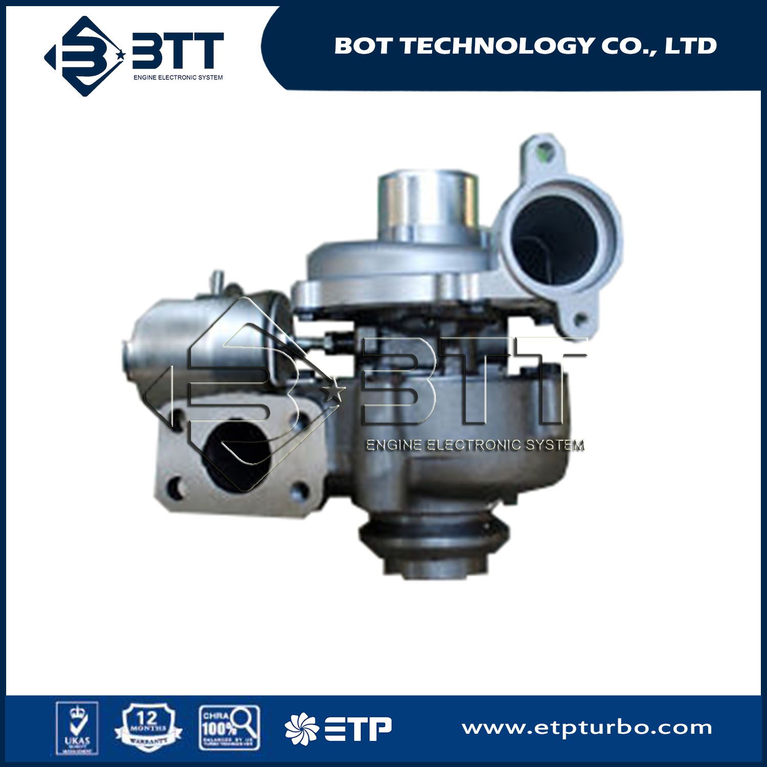 Turbocharger 53039880009 K03 0375c8 Citroen Berlingo 2.0 HDI Dw10td