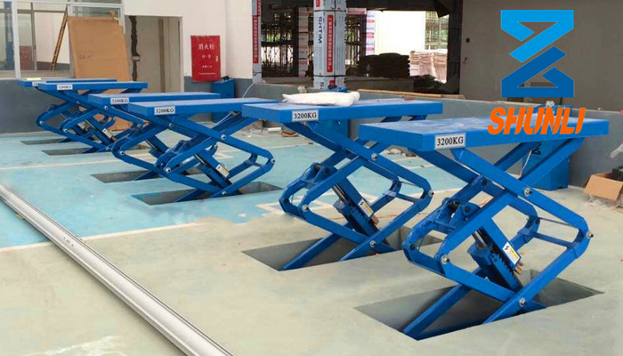 Garage Equipment Auto Car Scissor Lift (SHL-Y-J-35C)