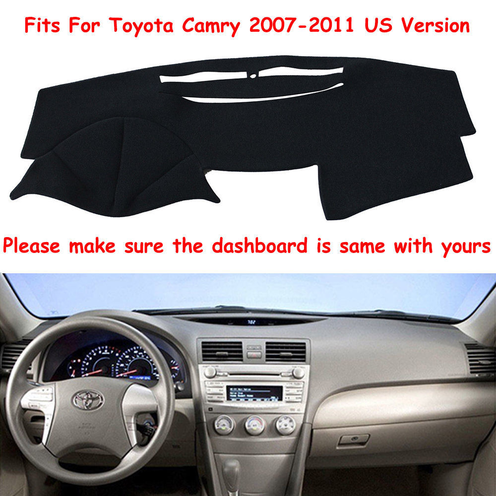 Dashmat Dash Cover Dashboard Mat Car Interior Pad Fit for Toyota Camry 2007-2011