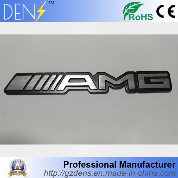 Aluminum Car Body Stickers Metal Emblem for Mercedes