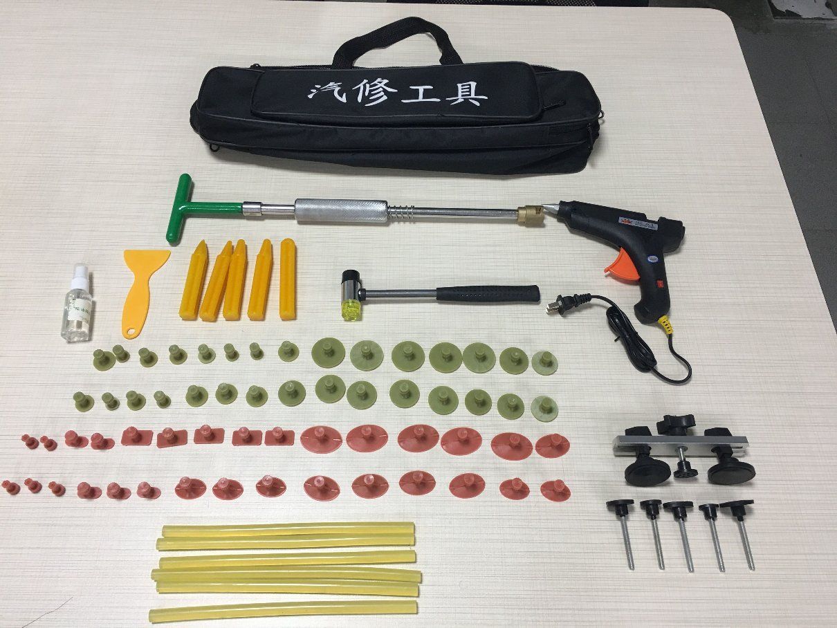 Manual Paintless Dent Pulling Tool Set