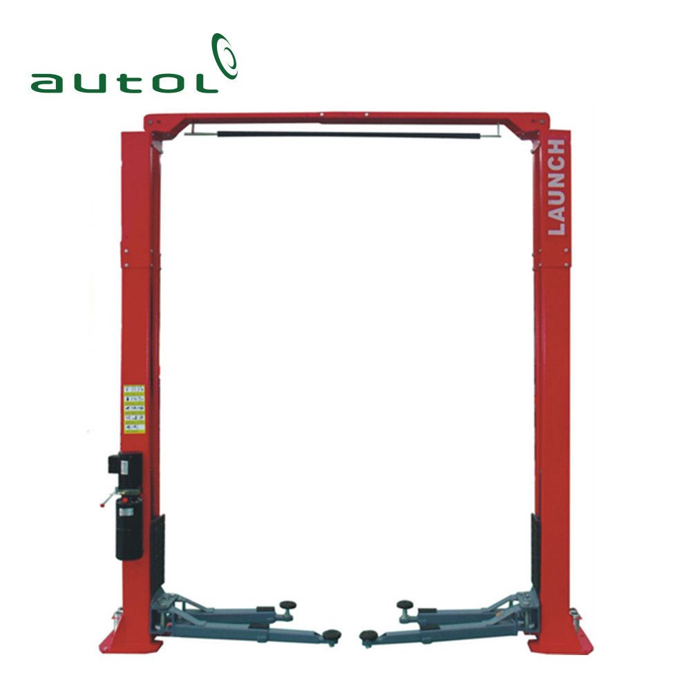 Original Launch Tlt240sc Double Hydraulic Cylinder Used Hydraulic 2 Post Car Lift