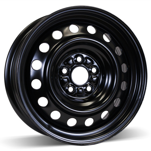 15X6 (5-100) Steel Black Winter Wheel Rim