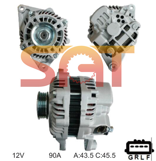 for Mitsubishi Alternator A5tg0991 Ca2012IR