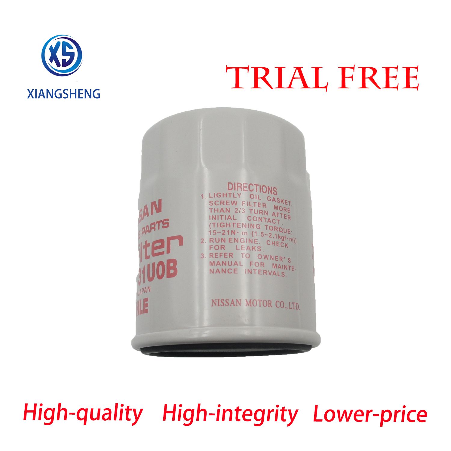 Auto Filter Manufacturer Supply Oil Filter 15208-31u0b 15208-31u00 for Nissan Maxima/ Pathfinder, Infiniti Fx/ I30