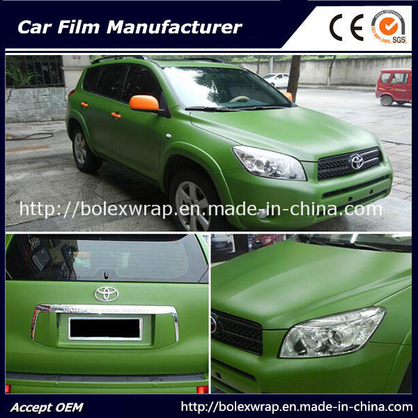 Matt Film Car Vinyl Stickers Air Free Bubbles Vinyl Car Wrap Film