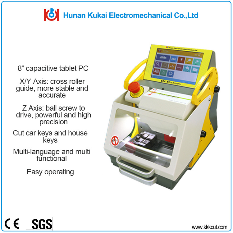 Cutting Tool Sec-E9 Key Cutting Machine Car Key Cutting Machine Laser Key Cutting Machine Almost Function Same Miracle A9