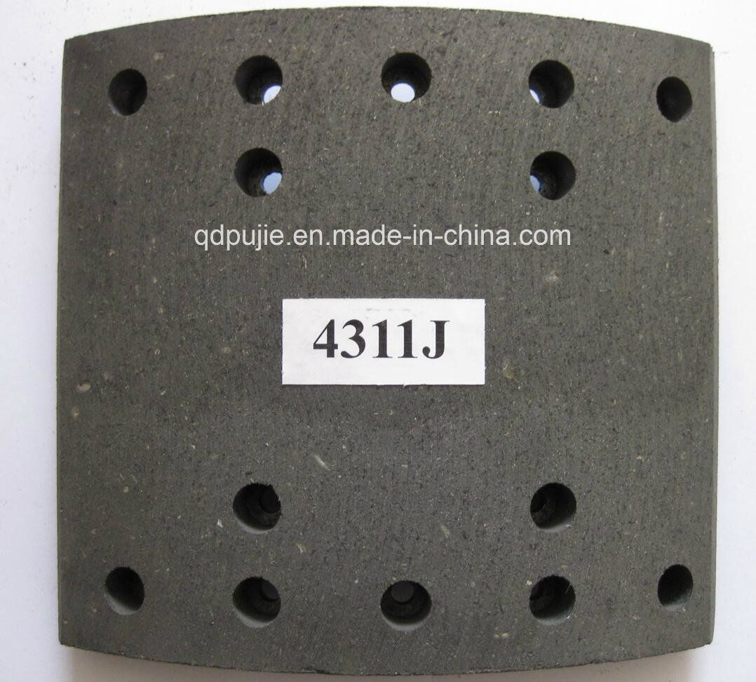 Asbestos Free Brake Linings 4311j for Truck