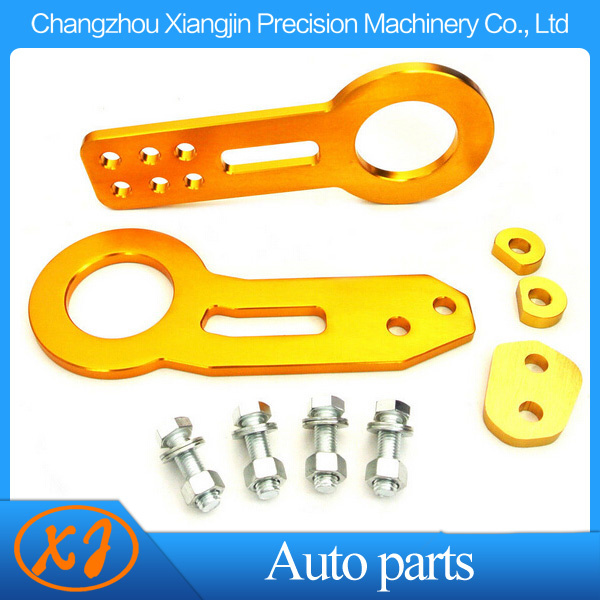Aluminum Anodized Front and Rear Bumper Towing Hook