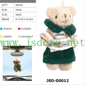 Car Air Freshener, Car Plush Pendant (JSD-D0012)