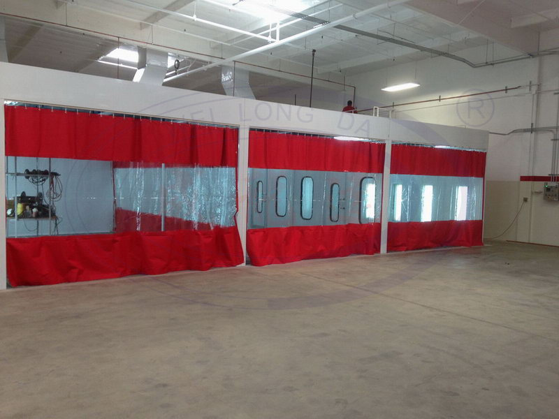 Wld-PS-B3 Preparation Station Booth Poshing Room
