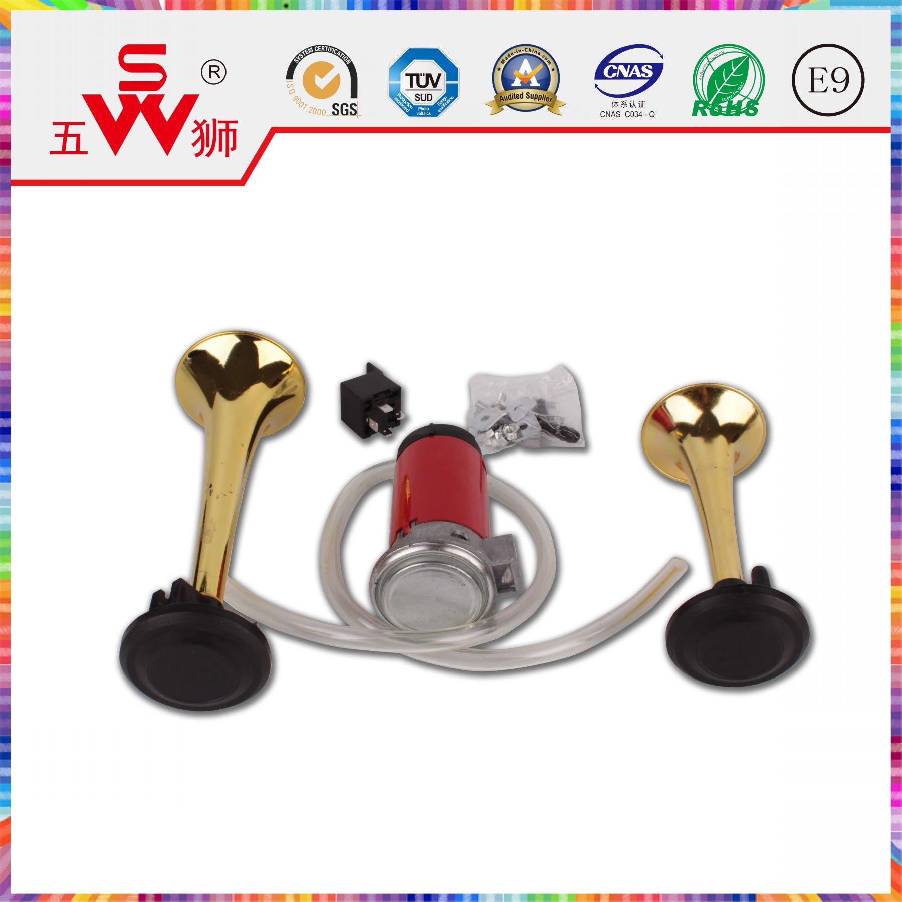 Universal Car Speaker Air Horn