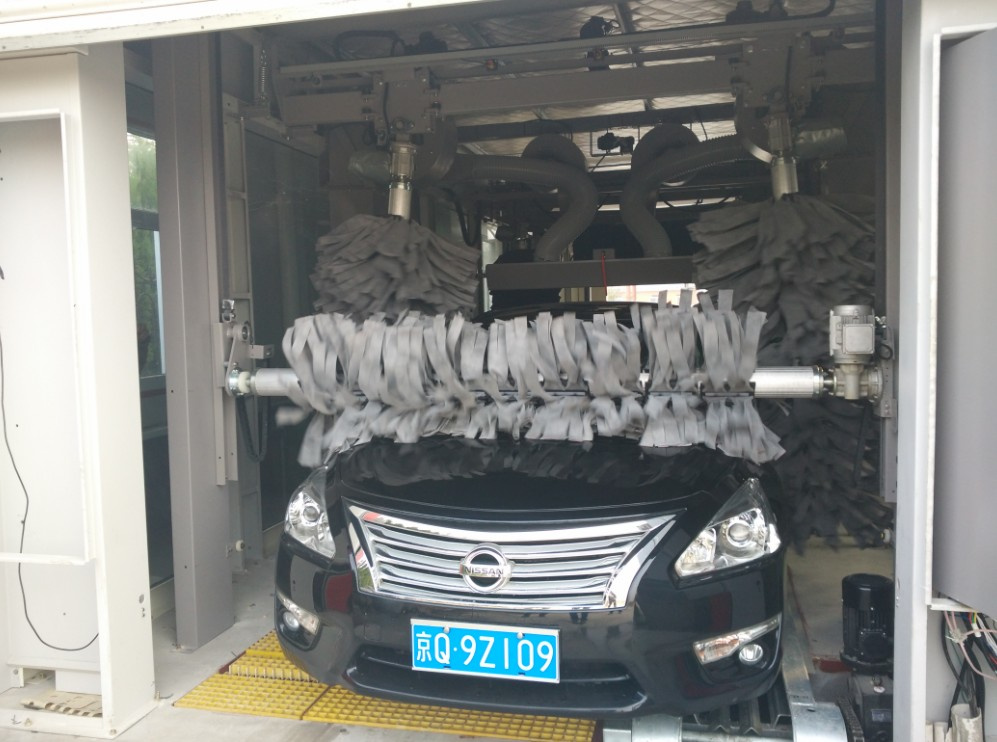 Polish Brushes Car Wash Machine