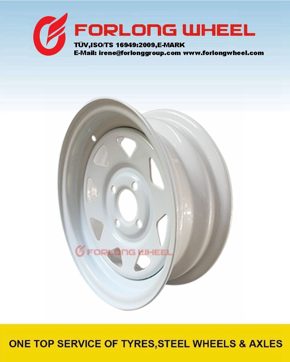 14inch High Speed American Trailer Steel Wheel