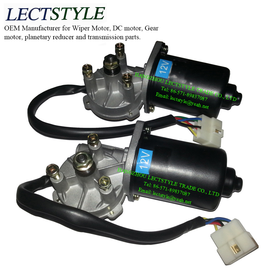24V/12V 60W 80W 120W Electric Windshield Wiper Motor for Ford or Buick Car