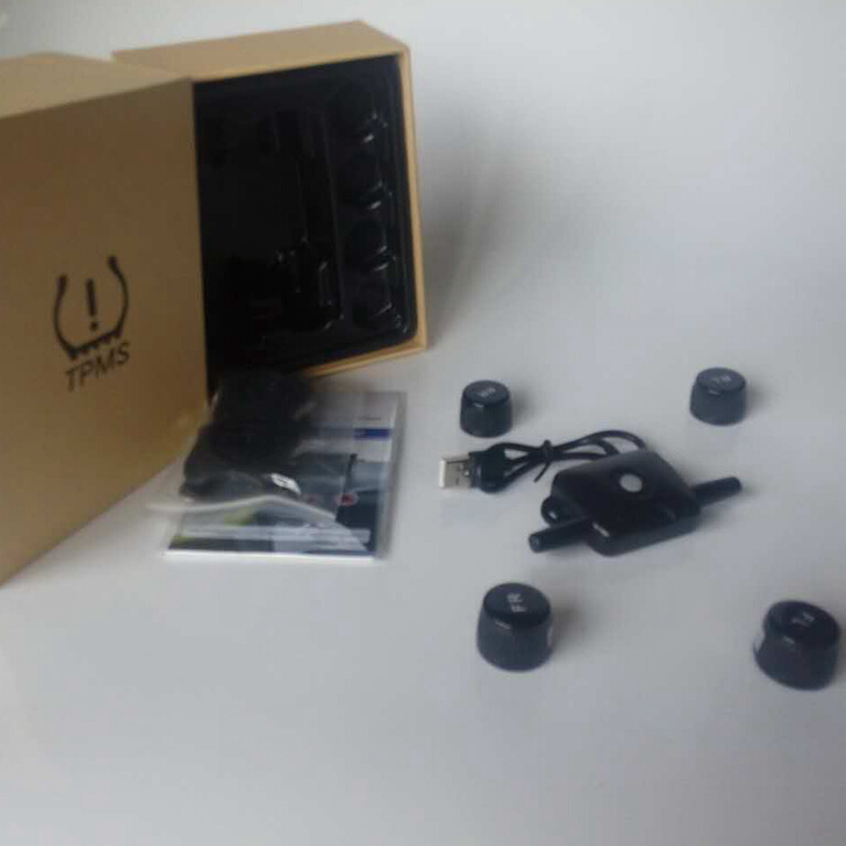 USB Tire Pressure Monitor System TPMS External Sensors