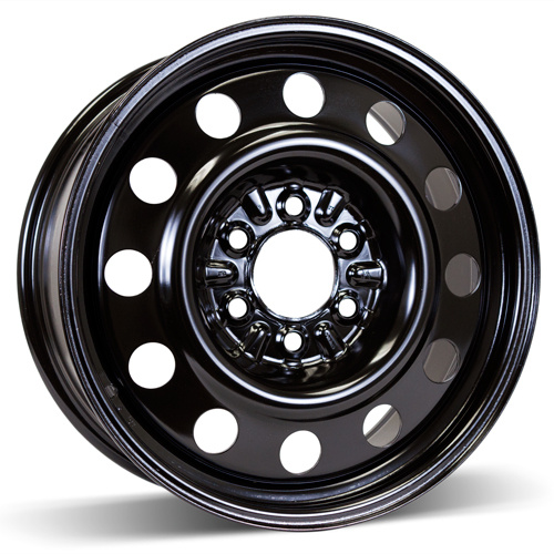 18X7.5 (6-135) Black Winter Wheel Rim