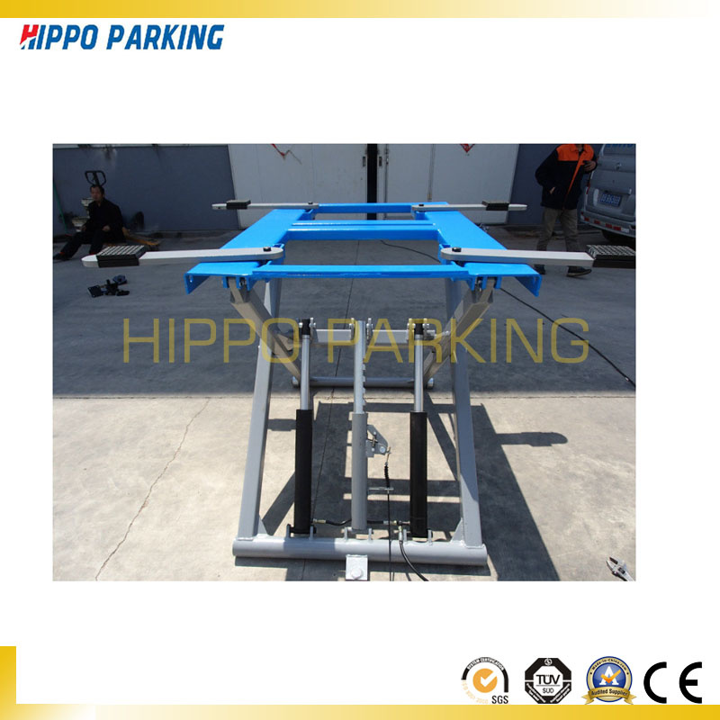 2700kg Movable Scissor Car Hoist for Car Repair Shop Use