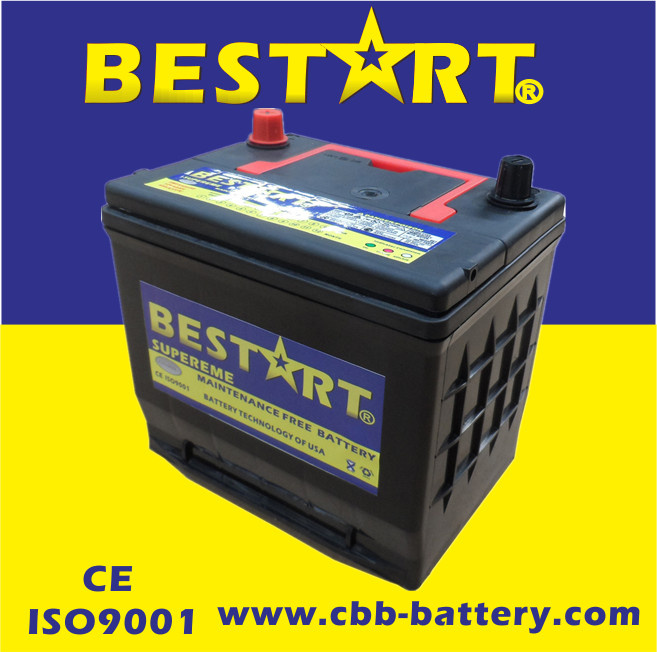 Wholesaler Price 60ah 12V SMF Auto Car Battery Vehicle 55D23-Mf