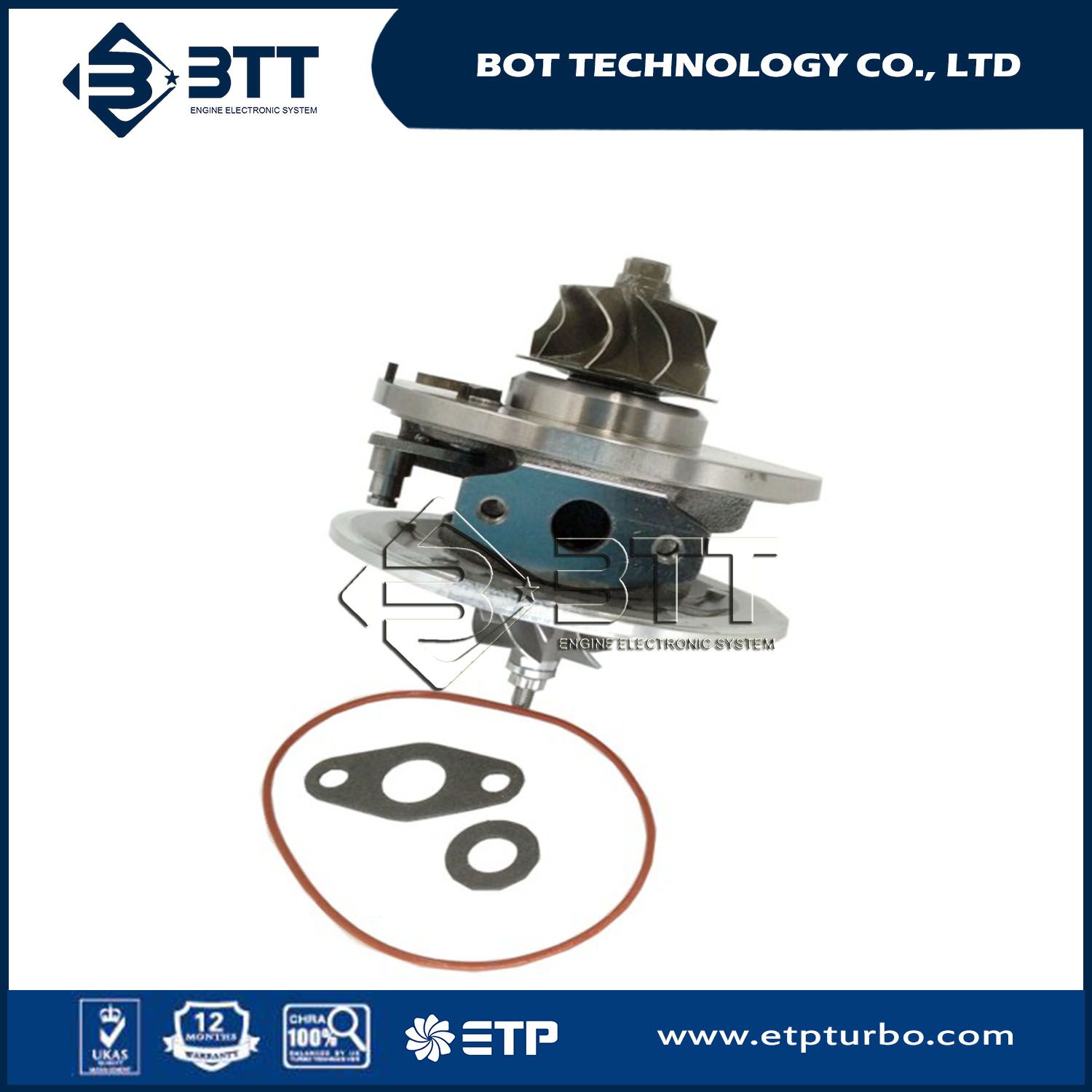 Turbocharger Core Cartridge Chra 452187	Gt2252s	17201-27030	Toyota Auris 2.0 D-4D	1CD-Ftv